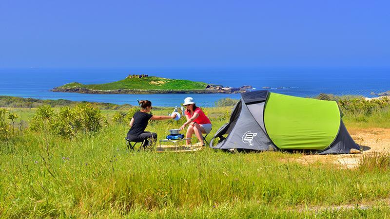 Parque De Campismo Da Ilha Do Pessegueiro Hotel Porto Covo Bagian luar foto